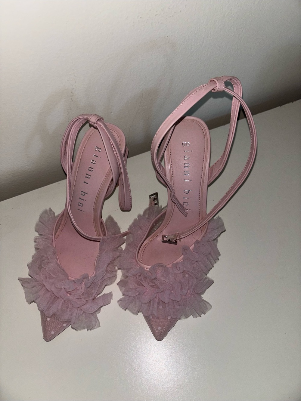 Gianni Bini NWOT pink heels - Picture 3 of 6
